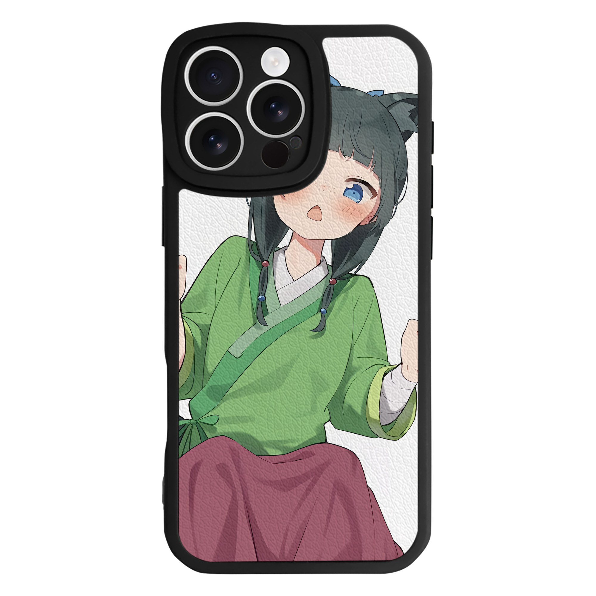 薬屋のひとりごと The Apothecary Diaries 【iPhone 16シリーズ対応】シリコンスマホケース（レザー調） 材質：シリコン
